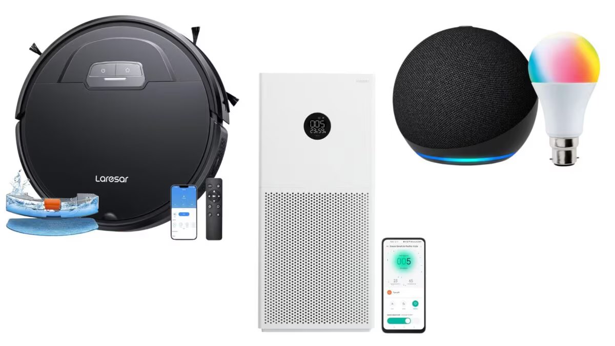 Amazon पर Smart Home Devices पर बंपर ऑफर्स! Robot Vacuum से Smart Lock तक 59% तक की छूट